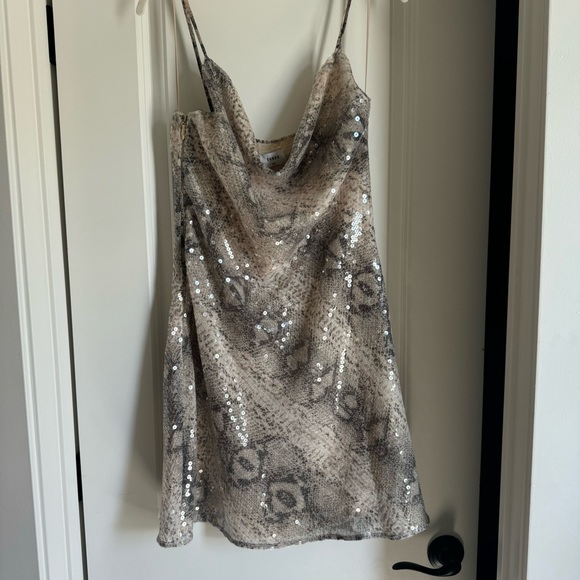 Suboo Australia Aquarius snakeskin mini dress - Picture 2 of 5